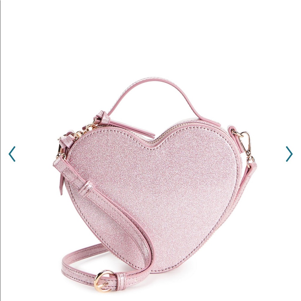 LC Lauren Conrad Heart Crossbody Bag